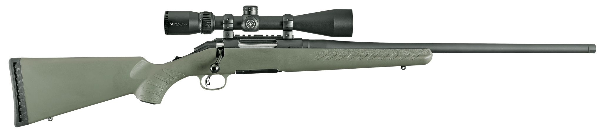 Authentic Ruger American Predator With Vortex Crossfire Ii Riflescope