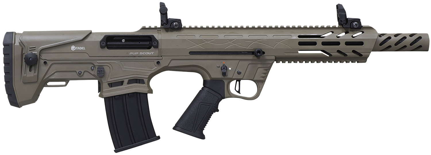 Citadel Pup Scout 12 Gauge 18.5in Semi-Auto FDE