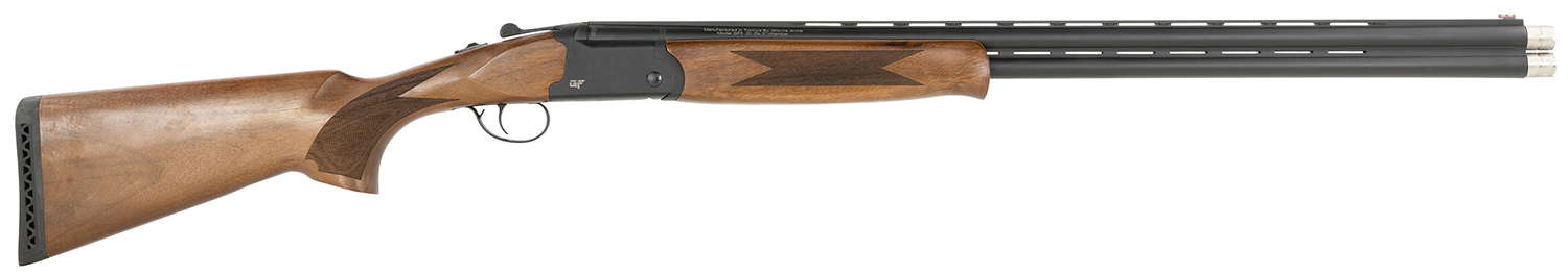 Gforce Arms GF5B1228 GF5 Filthy Pheasant Full Size 12 Gauge Break Open 3″ 2rd 28″ Black Over/Under Vent Rib Barrel, Black Aluminum Receiver, Fixed Turkish Walnut Stock, 5 Chokes